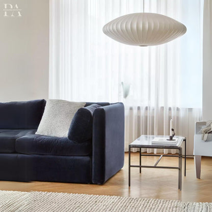 Calming Glass Hanging Lamp