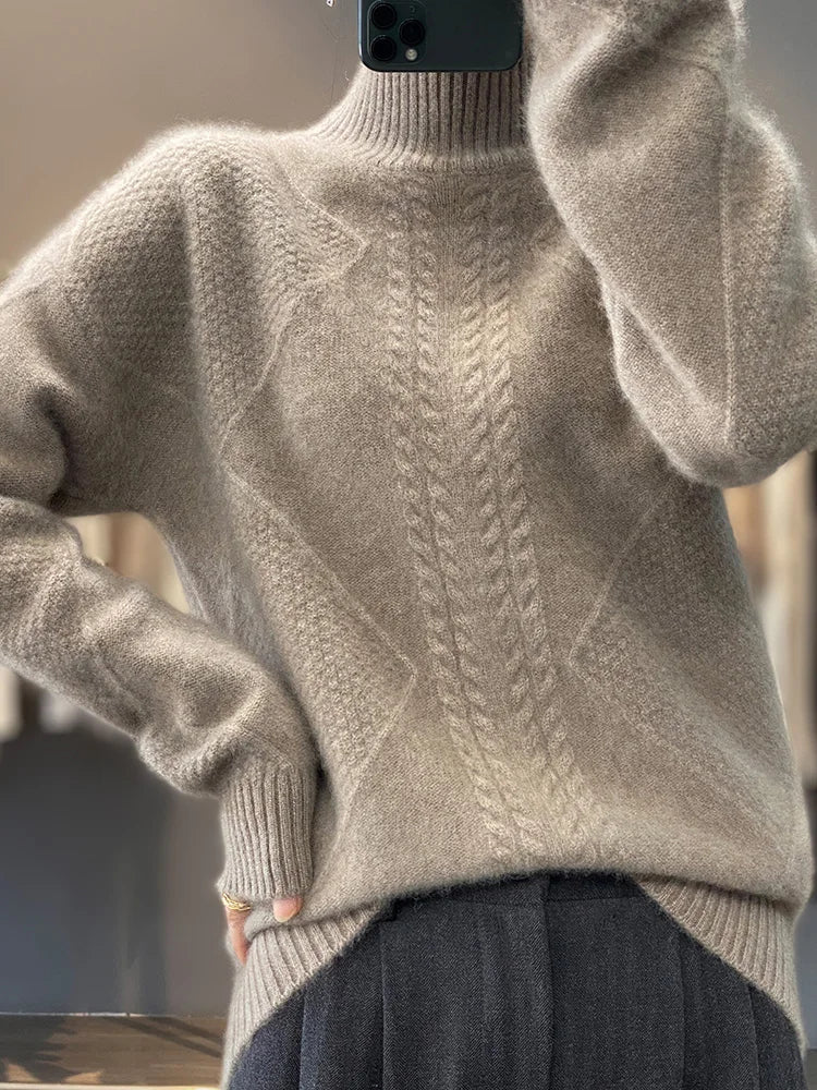 Soft Cashmere Crew Neck Sweater