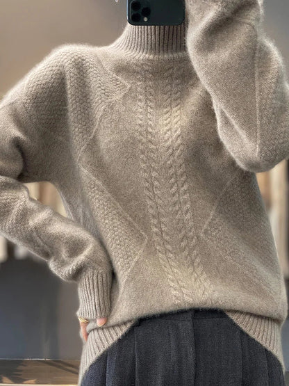 Soft Cashmere Crew Neck Sweater