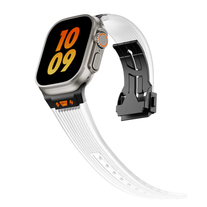Transparent Soft Apple Watch Silicone Strap
