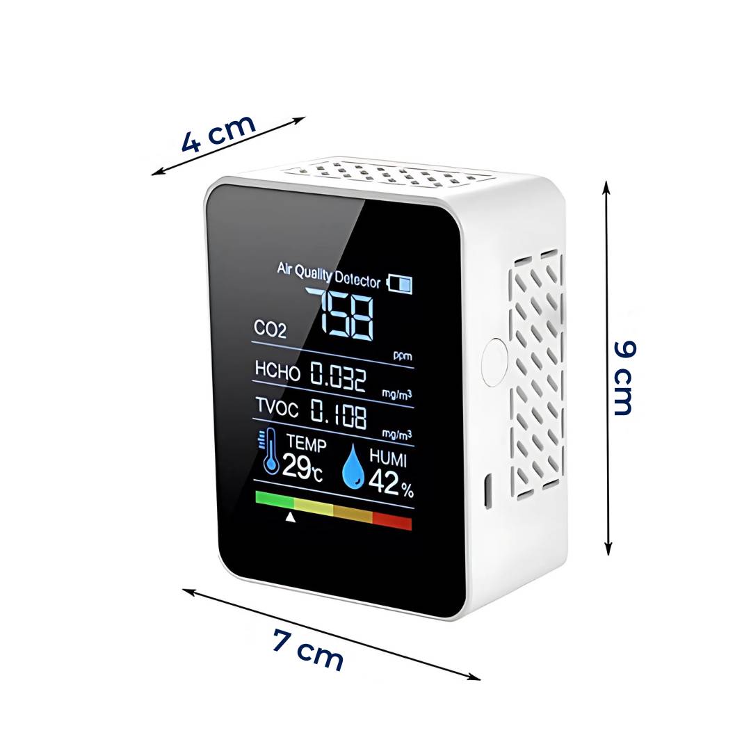 Smart Indoor Air Quality CO2 Detector Alert System