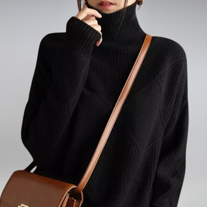Soft Cashmere Crew Neck Sweater for Women