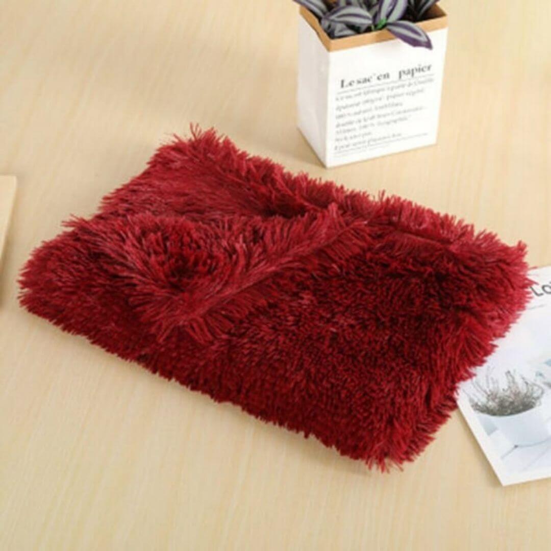 Soft Plush Pet Blanket for Calming Comfort