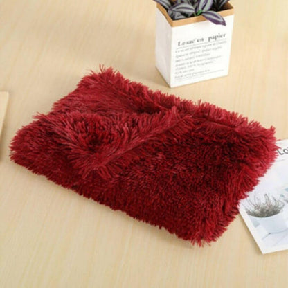 Soft Plush Pet Blanket for Calming Comfort