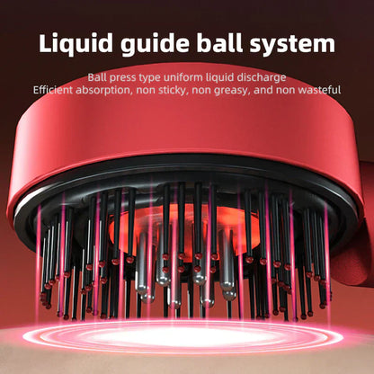 Portable Rechargeable Scalp Massager With LED Light Therapy