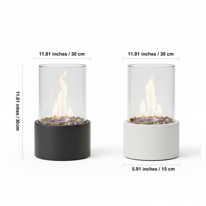 Indoor Smokeless Table Fire Pit Modern Portable Fireplace