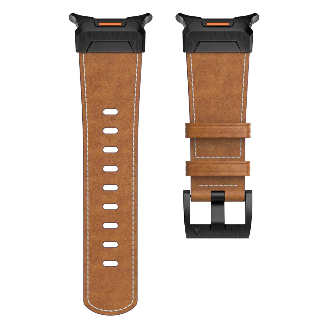 Rugged Leather Band for Galaxy Watch Ultra