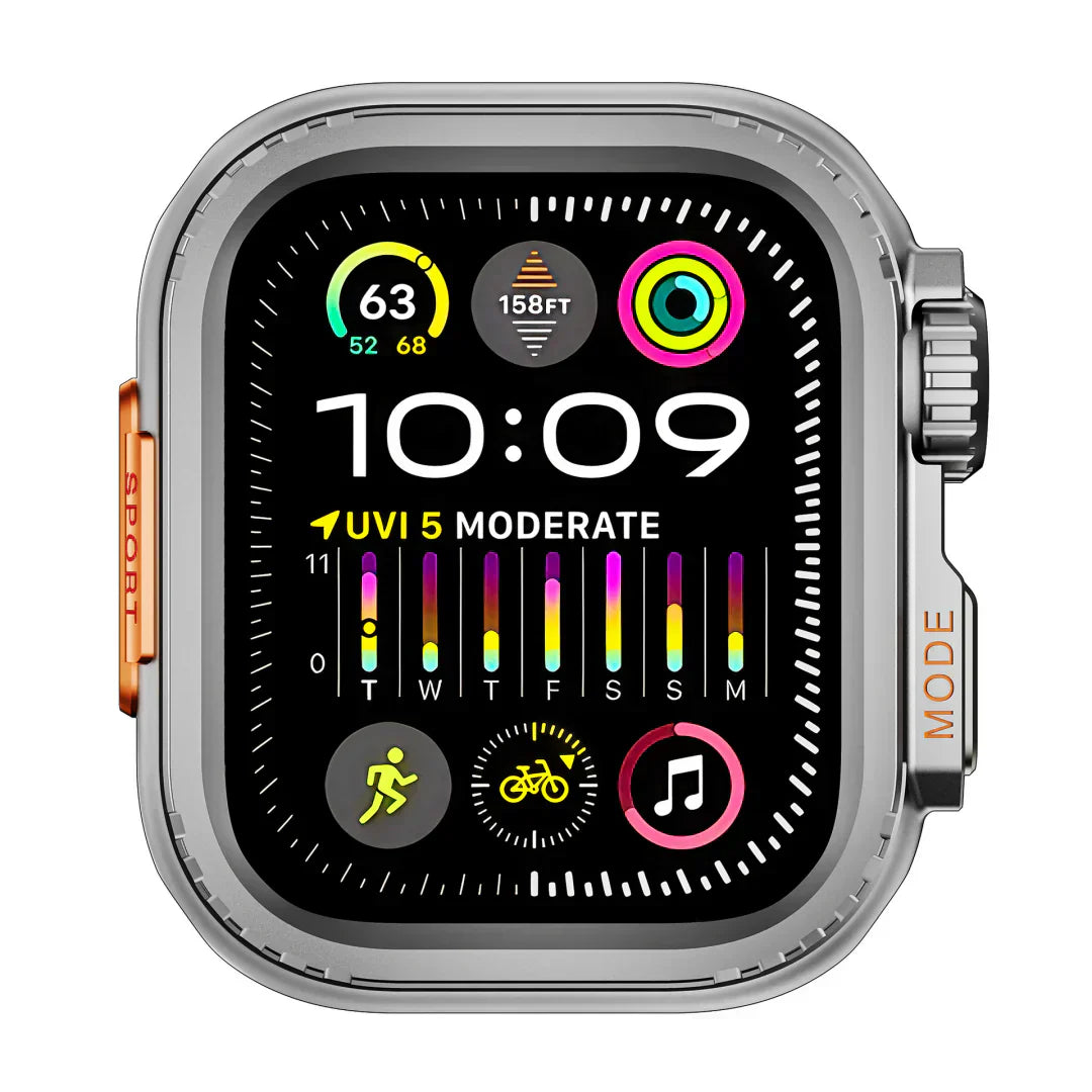 Durable Metal Protective Case for Apple Watch