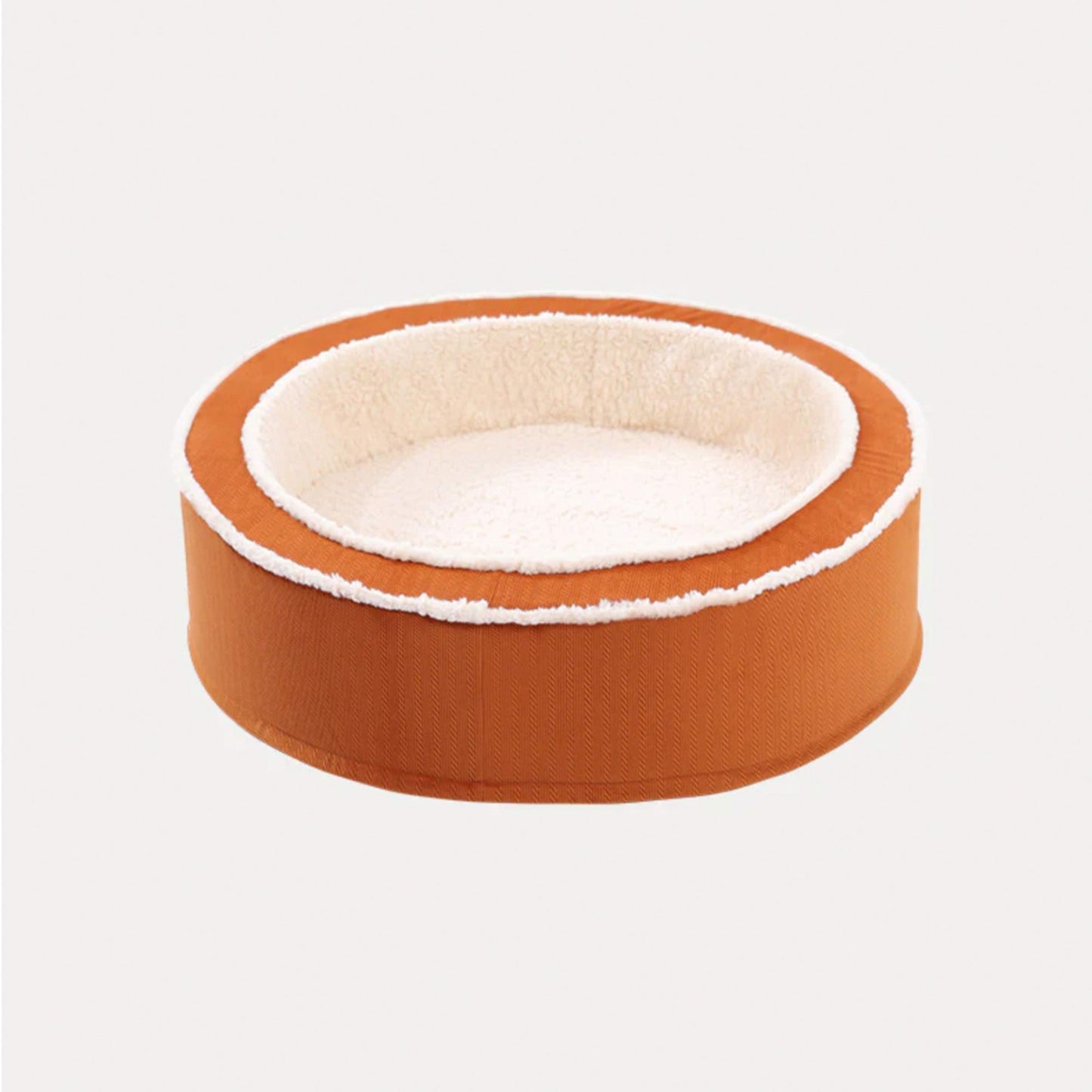 Comfy Soft Round Pet Bed Orthopedic Non Slip Bottom
