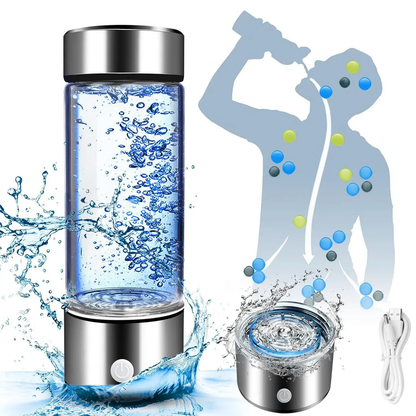 Pure Hydrating Water Bottle For Everyday Wellness - Lusomart
