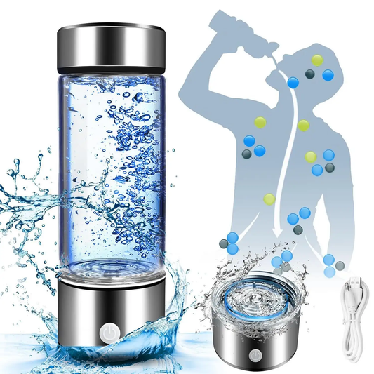 Pure Hydrating Water Bottle For Everyday Wellness - Lusomart