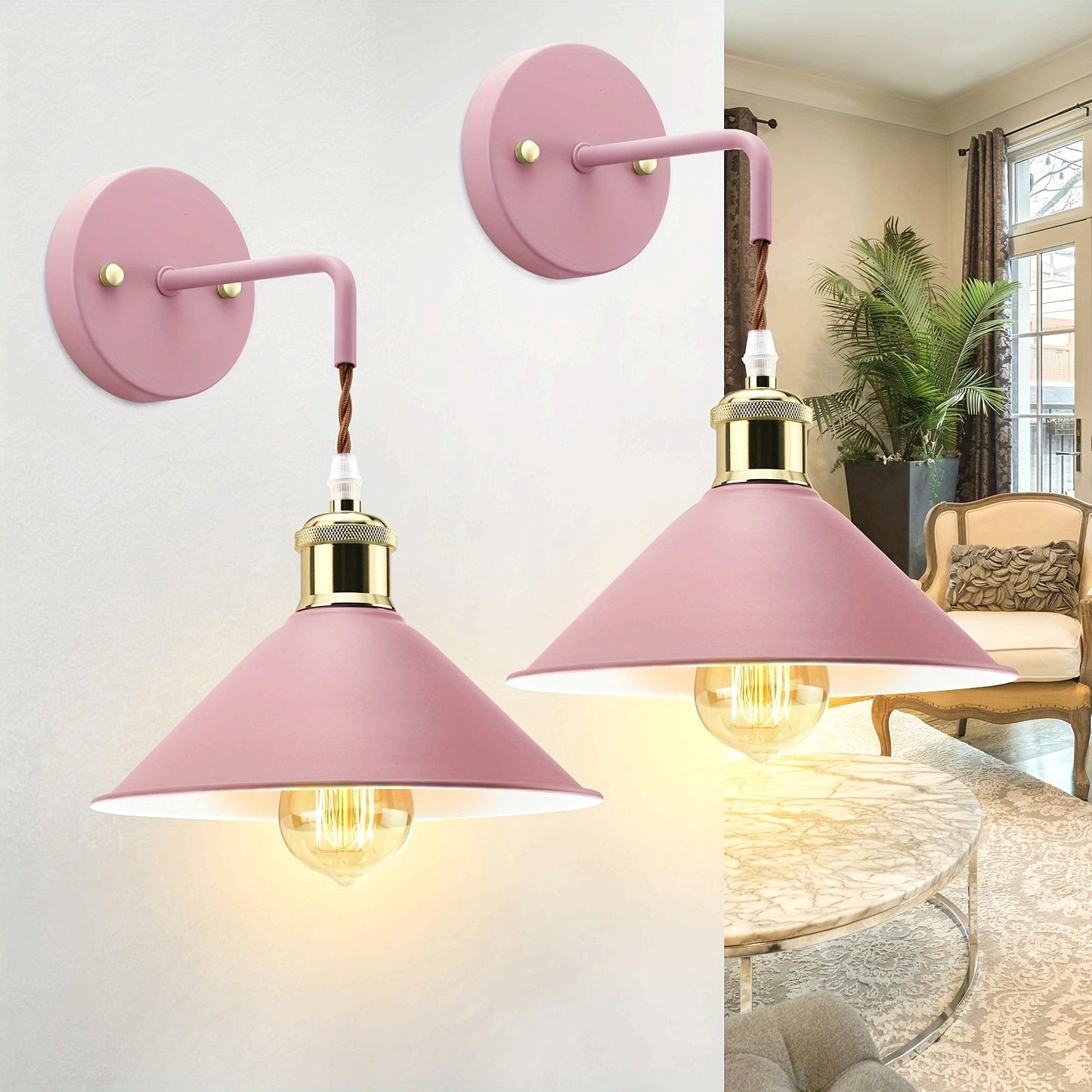 Rustic Bronze Wall Sconce | Vintage Metal Light Fixture