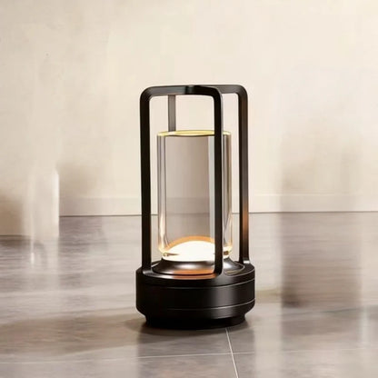Sleek Metal Desk Lamp LED Lighting Modern Home Decor