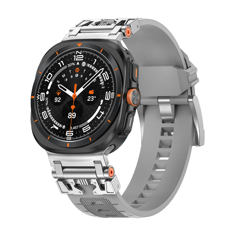 Durable Rubber Band for Samsung Watch 7 Ultra