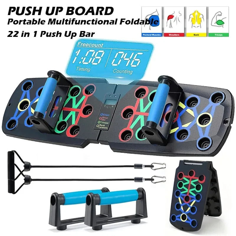 Ultimate 30-in-1 Fitness Push Up Board For Home Gym