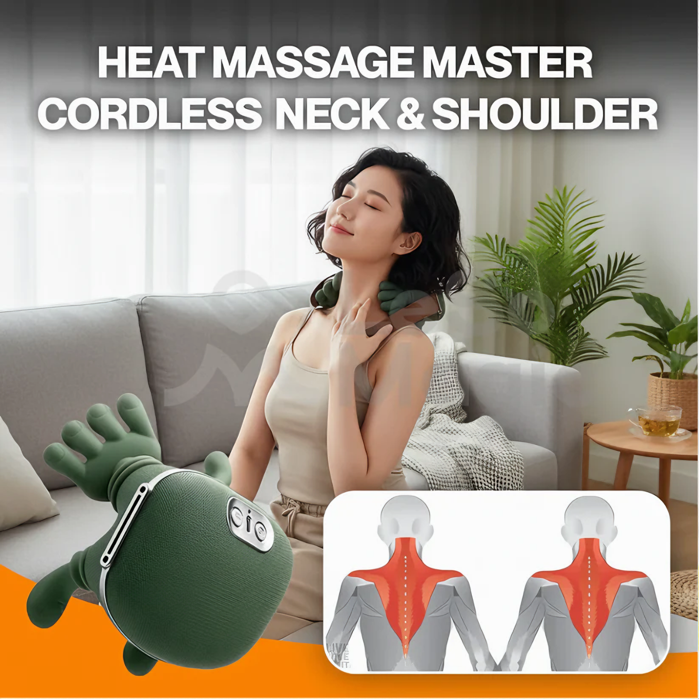 Fast Relief Neck Massager for Sore Muscles