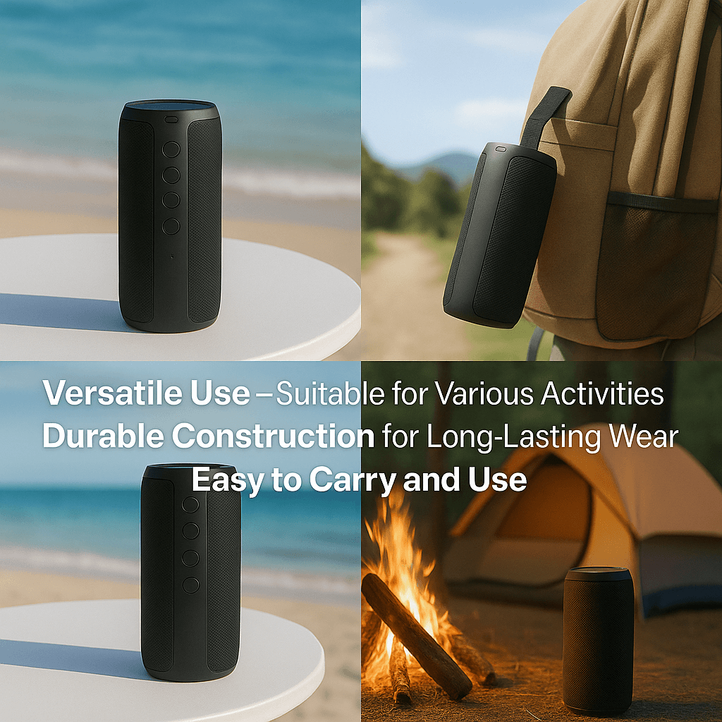 Portable Mini Waterproof Wireless Speaker For Travel