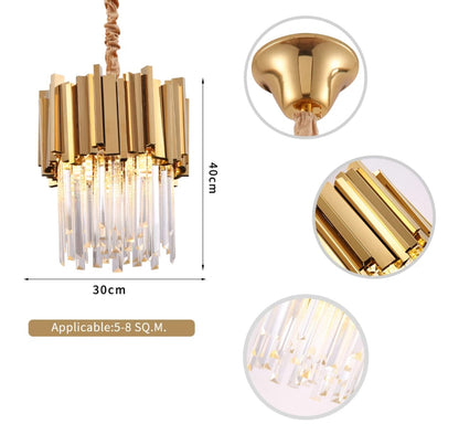 Sparkling Crystal Drop Necklaces