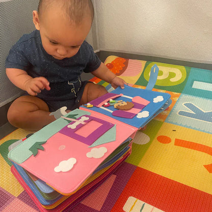 Interactive 3D Sensory Play Learning Board