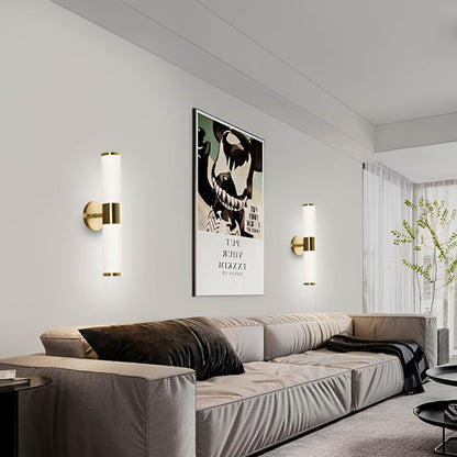 Wall Mount Brass Sconce