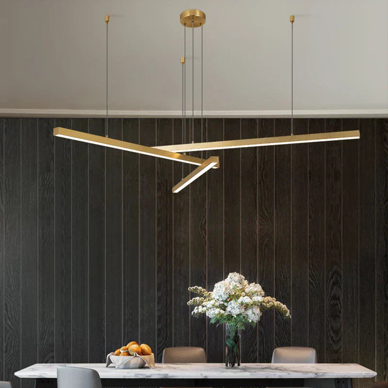 Elegant Hanging Crystal Chandelier