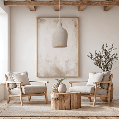 Simple Japanese Style Pendant Light