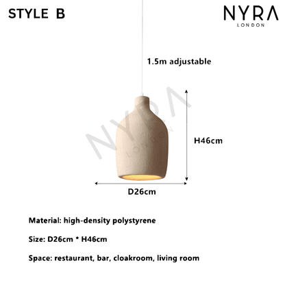 Simple Japanese Style Pendant Light