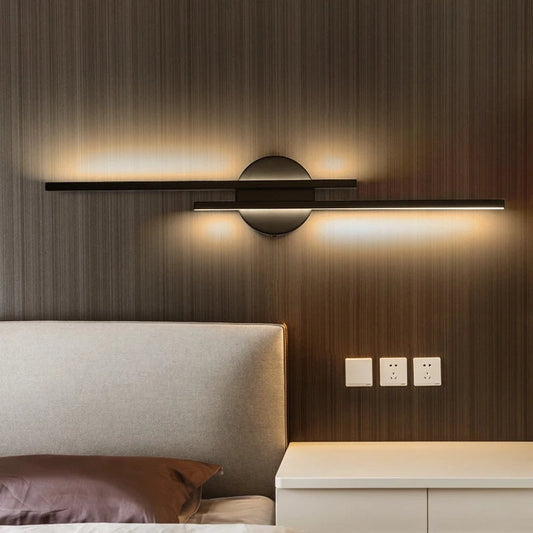 Slim Contemporary LED Wall Lamp for Home Decor - Lusomart