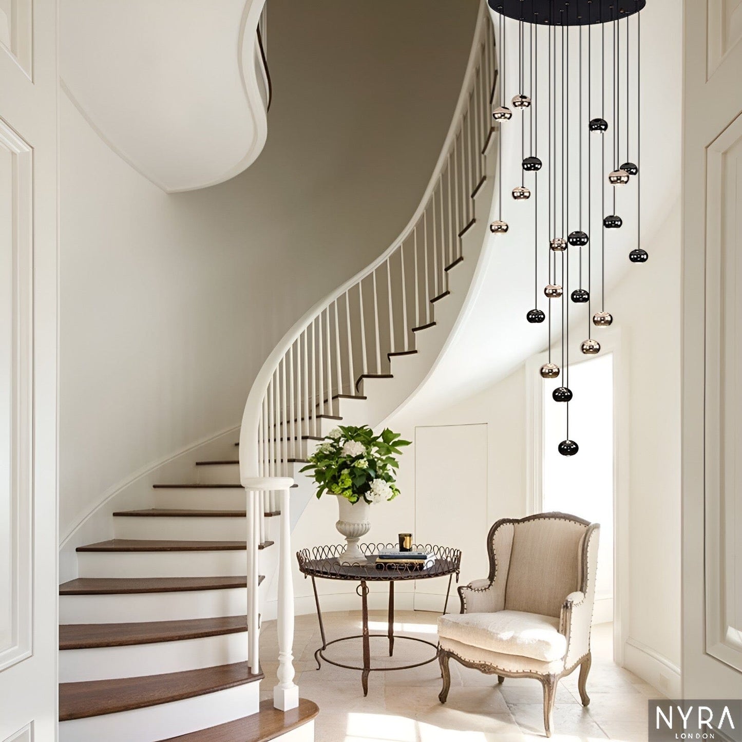 Elegant Drop Glass Pendant Light