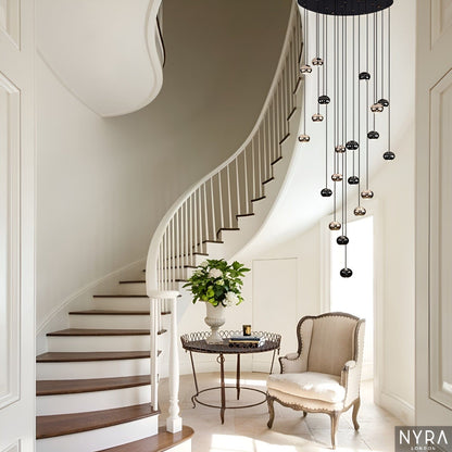 Elegant Drop Glass Pendant Light