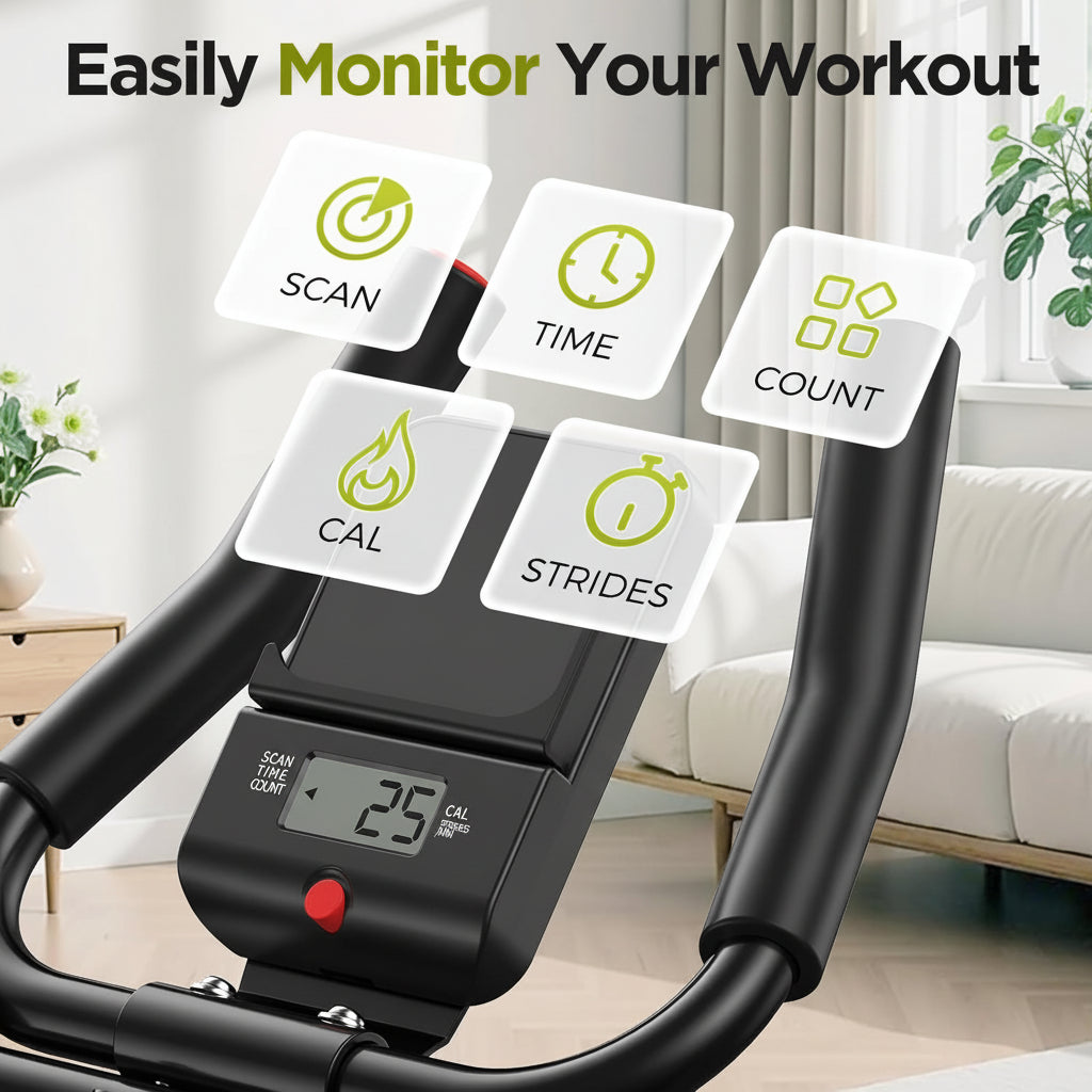 Compact Home Gym Ab Cruncher Folding Steel Frame