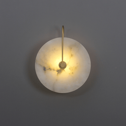White LED Wall Light with Adjustable Black Arm