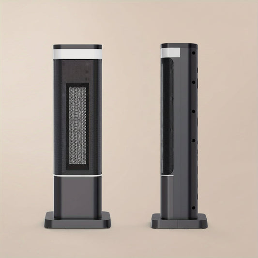Compact Electric Space Heater with Remote Control - Lusomart