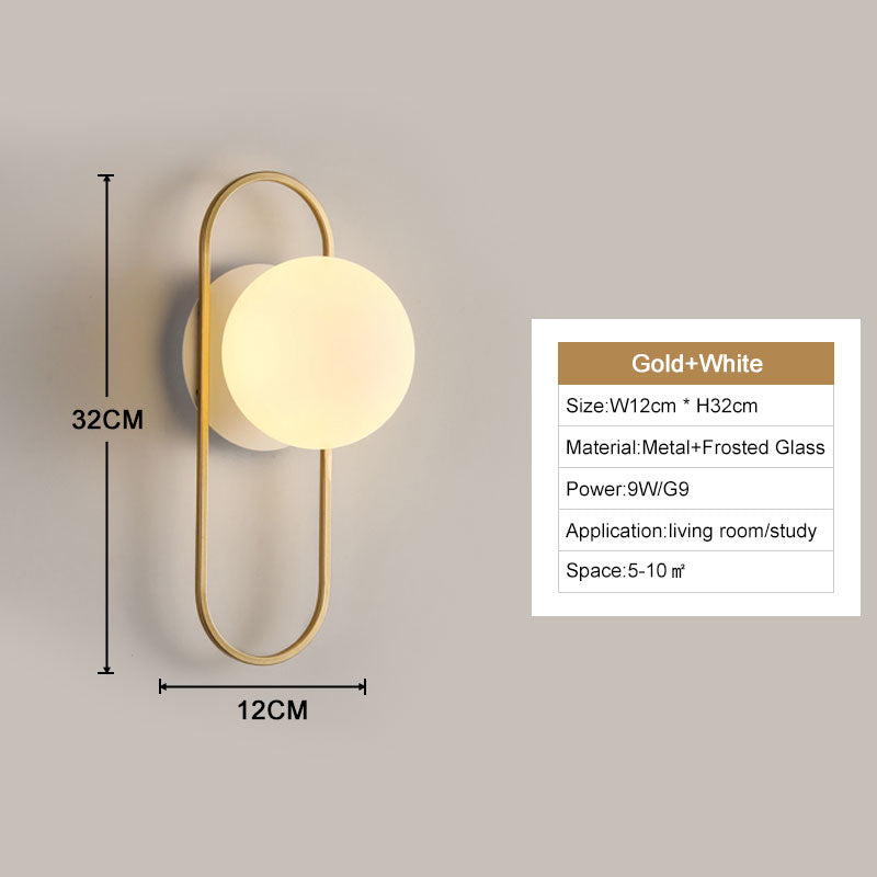 Bright LED Indoor Wall Sconce Lights for Home