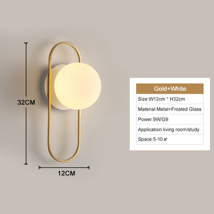 Bright LED Indoor Wall Sconce Lights for Home