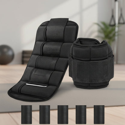 Adjustable Ankle Weight Set for Home Workout Training - Lusomart