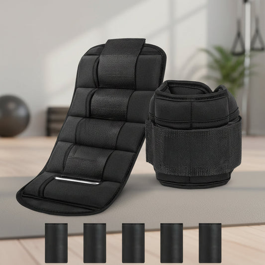 Adjustable Ankle Weight Set for Home Workout Training - Lusomart