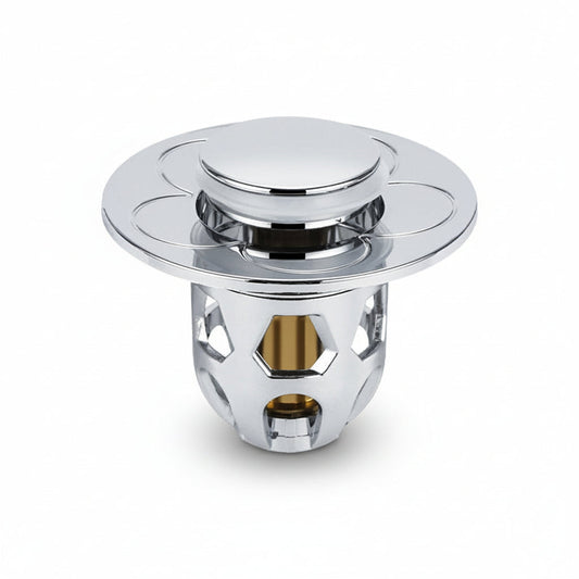 Easy Clean Stainless Steel Bathroom Sink Plug - Lusomart