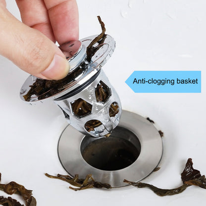 Easy Clean Stainless Steel Bathroom Sink Plug