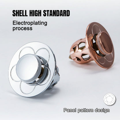Easy Clean Stainless Steel Bathroom Sink Plug