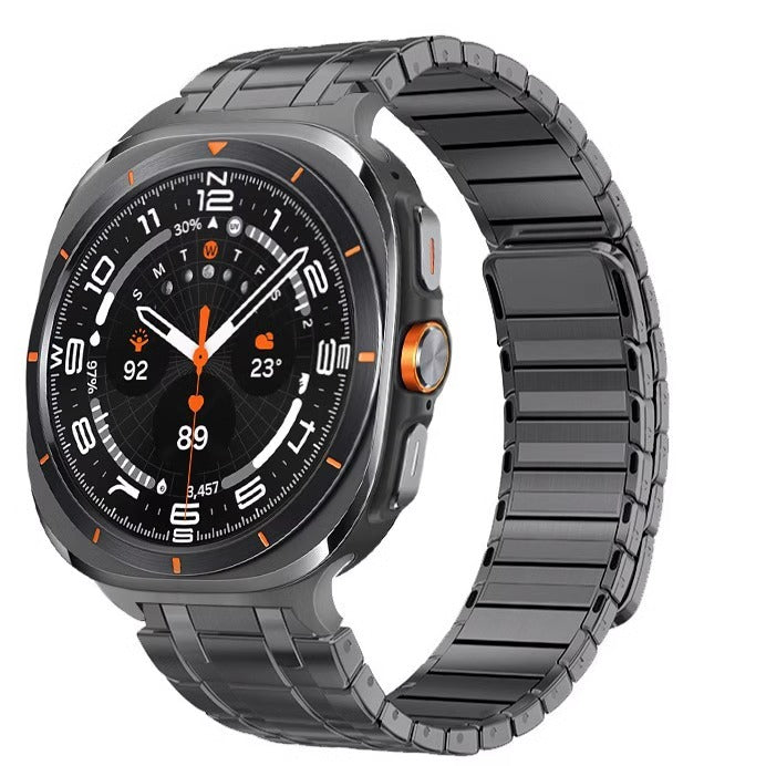 Durable Metal Magnetic Band For Samsung Watch 7 Ultra