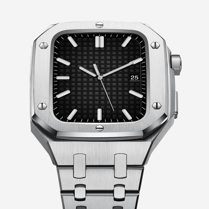 Stainless Steel Watch Band & Case Upgrade Kit