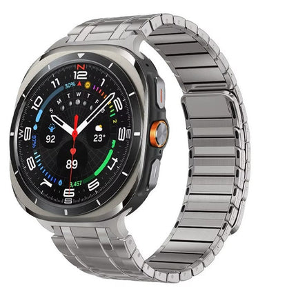 Durable Metal Magnetic Band For Samsung Watch 7 Ultra