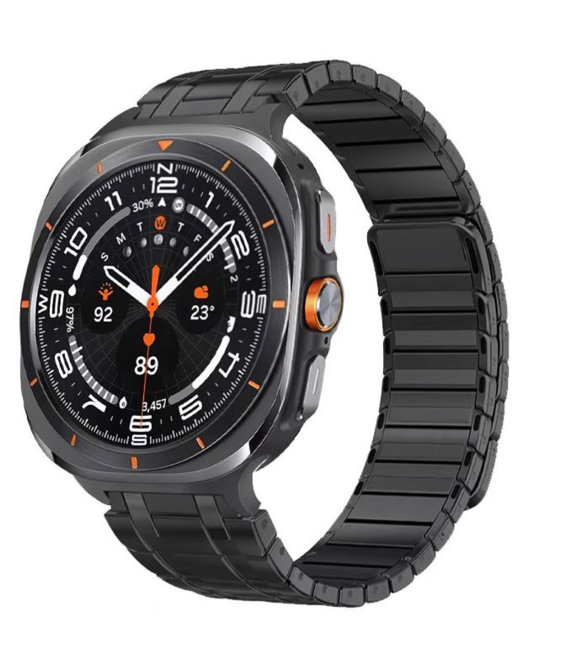 Durable Metal Magnetic Band For Samsung Watch 7 Ultra