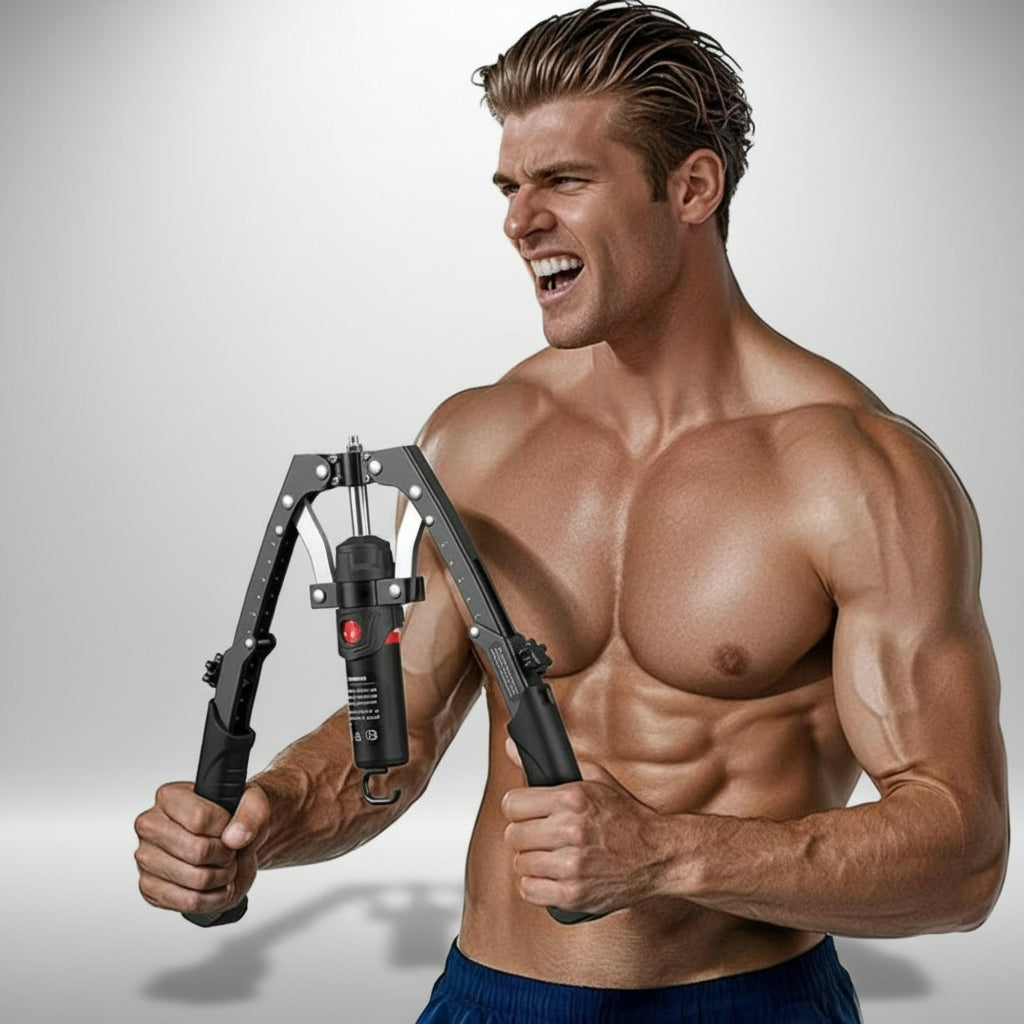 Compact Home Gym Arm Trainer with Digital Display - Lusomart