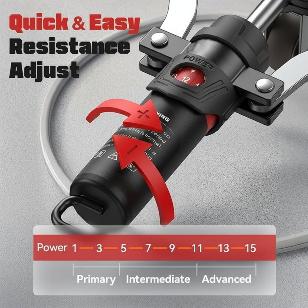 Compact Home Gym Arm Trainer with Digital Display