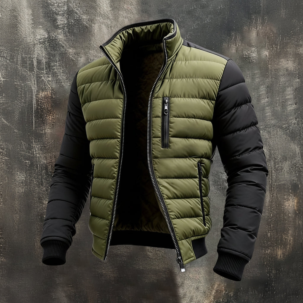 Warm Puffer Quilted Parka Jacket Coat - Lusomart