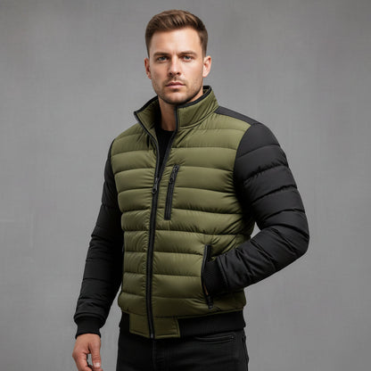 Warm Puffer Quilted Parka Jacket Coat