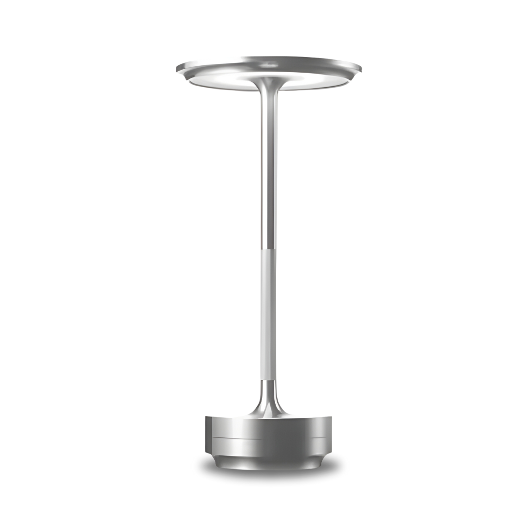 Portable Dimmable LED Desk Lamp With Metal Base