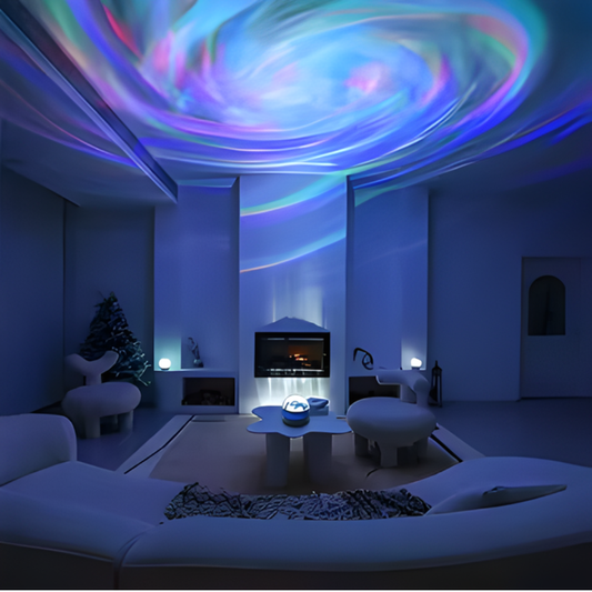 Colorful LED Night Light Star Projector Bedroom Lamp - Lusomart
